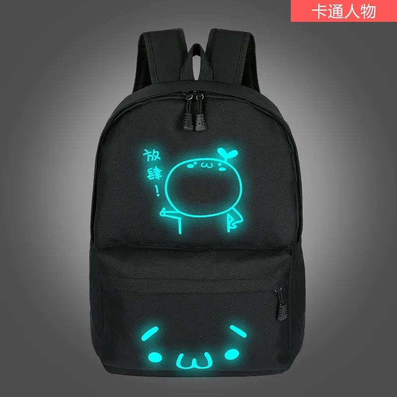 Sac à Dos Scolaire Lumineux – Bandes Réfléchissantes, Unisexe, 6 Motifs
