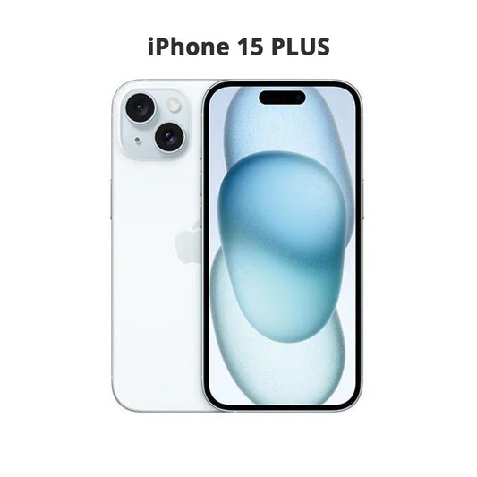 iPhone 15 Plus – Écran OLED 6,7", Puce A16 Bionic, Face ID, NFC, 5G, Débloqué – 128Go ou 256Go