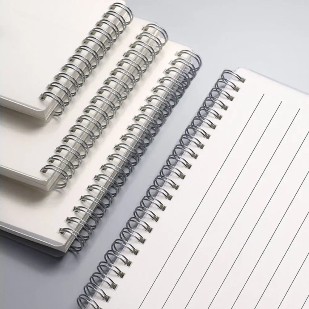 Cahier à Spirale Épaissi A4/A5/A6/B5 – Ligné, Quadrillé ou Vierge, Flip-Over