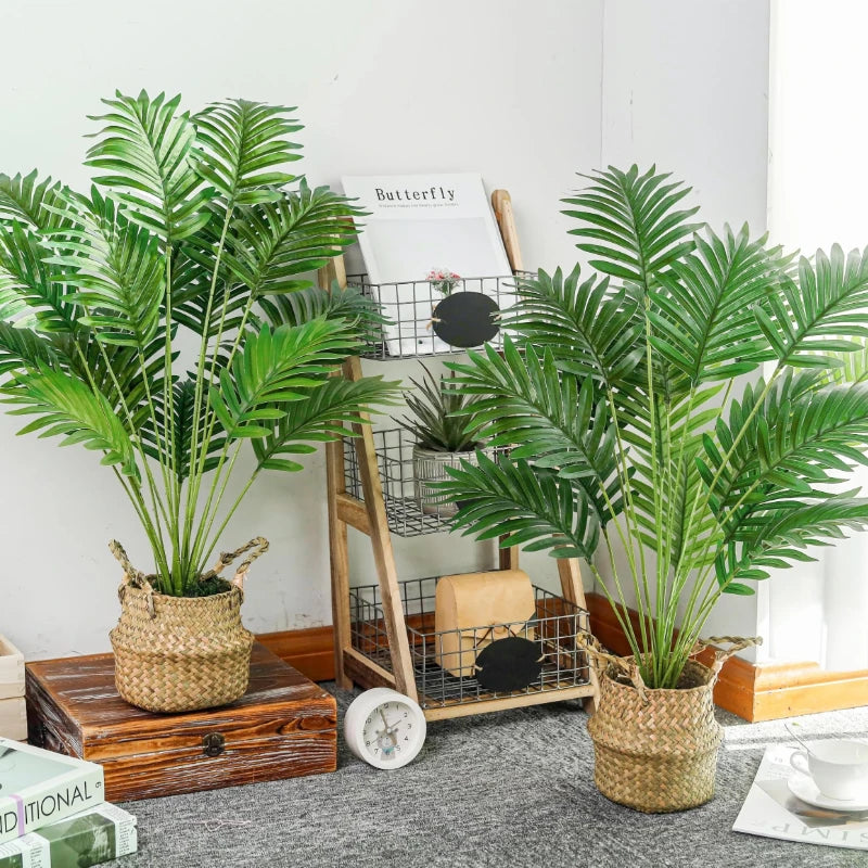 Palmier Artificiel Areca – Plante Plastique Décorative 65 à 90 cm