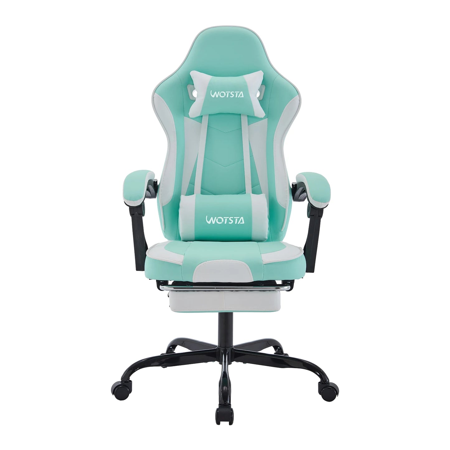 Chaise Gaming Ergonomique WOTSTA – Massage Lombaire, Inclinable, E-Sport, 3 Coloris