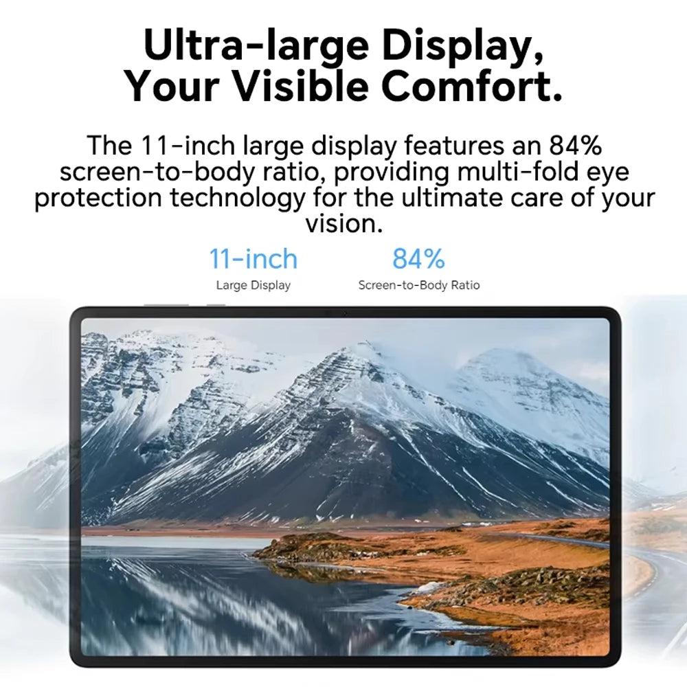Honor Pad X8a – Tablette 11" 90Hz FHD, Snapdragon 680, Batterie 8300mAh, 4 Haut-parleurs, Version EU