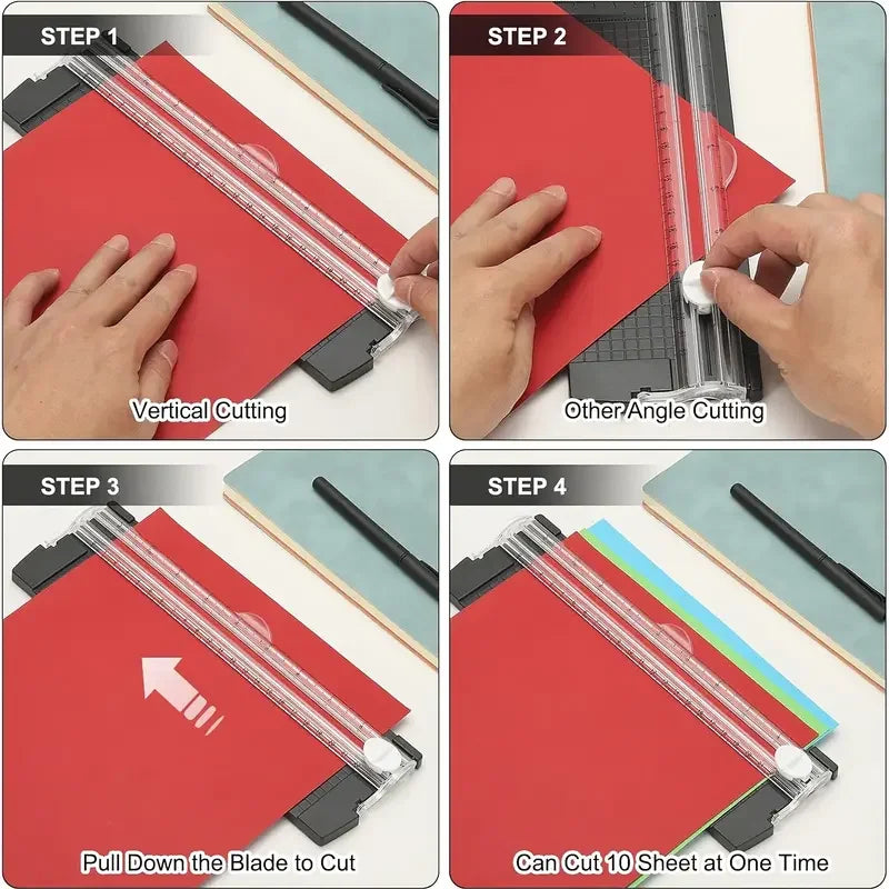 Coupe-Papier A4/A5 – Ciseaux Stylish Rentrée, Scrapbooking, Bureau & Loisirs Créatifs