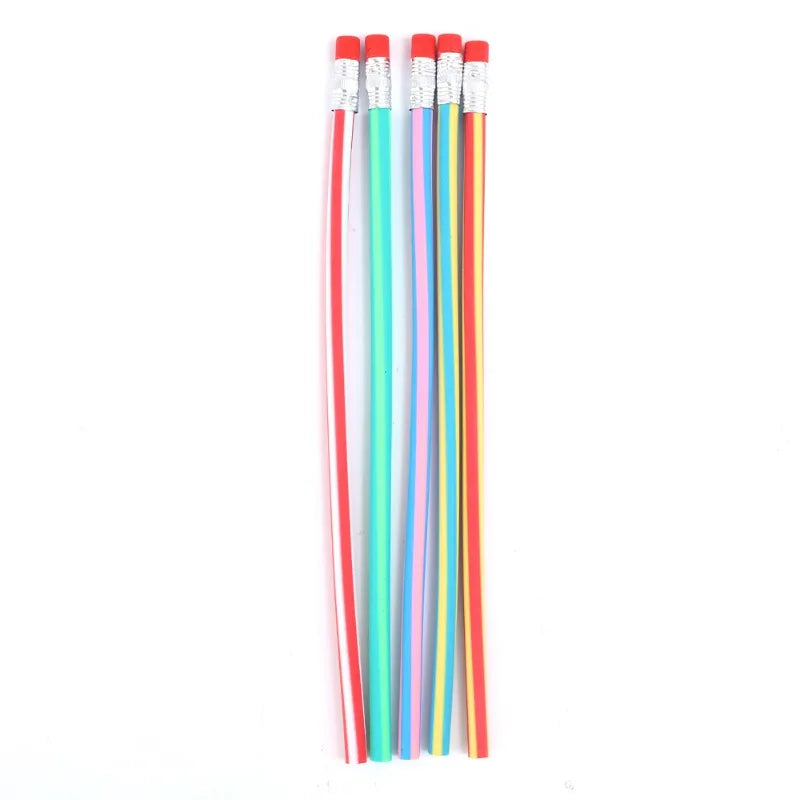 Crayons Flexibles Magiques – Incassables & Pliables – Lot de 1, 3 ou 6 – Taille S, M ou L