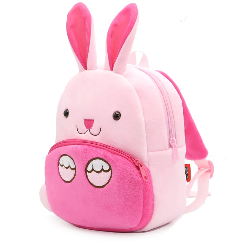 Sac à Dos Lapin en Peluche – Enfant, Idéal Maternelle & Crèche