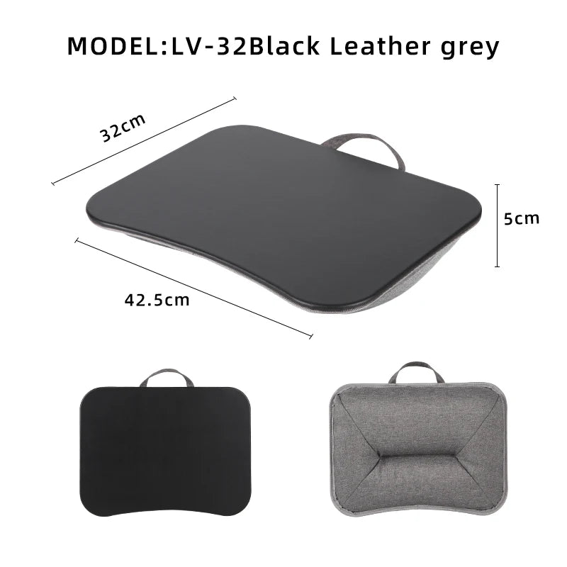Bureau Laptop Coussin MUMUCC – Table Portable Multifonction, Tapis Souris, Mousse, Plusieurs Coloris