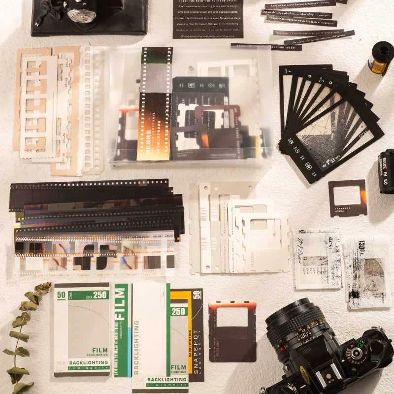 Kit Scrapbooking 94 Pièces – Stickers, Papiers Décoratifs & Accessoires DIY