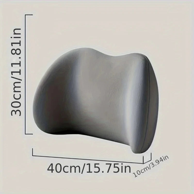 Coussin Lombaire en Mousse à Mémoire de Forme – 40x40cm, Confort Bureau & Maison, 5 Couleurs
