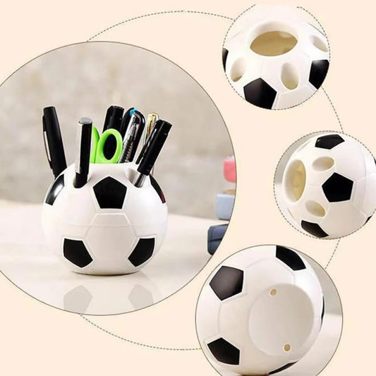 Porte-Stylos Forme Ballon de Football – Multifonction – Déco Bureau & Chambre