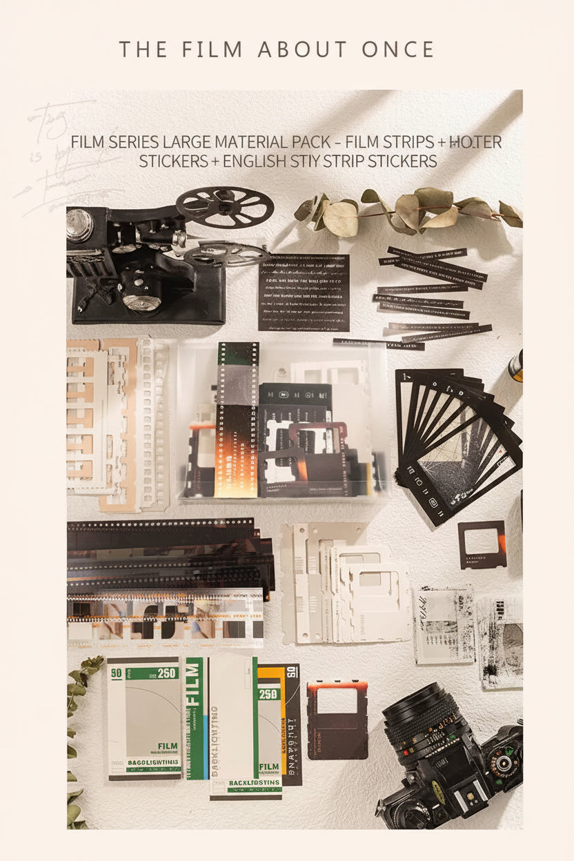 Kit Scrapbooking 94 Pièces – Stickers, Papiers Décoratifs & Accessoires DIY