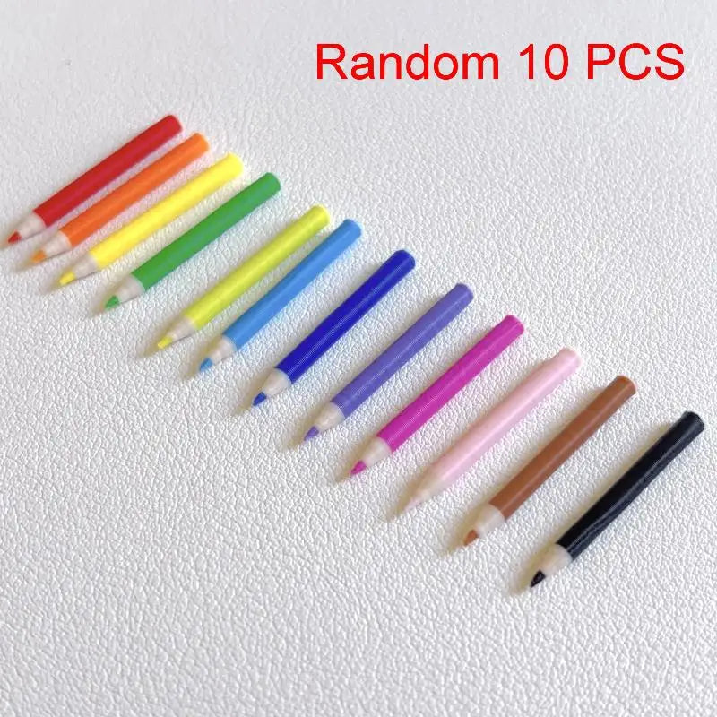 Set Miniature Fournitures Scolaires – 10 à 12 Pièces, Maison de Poupée & Jeu, 5 Assortiments