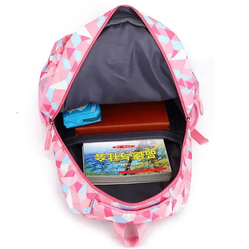 Cartable Scolaire Grande Capacité – Nylon, Taille S & L, 5 Coloris, Ado Fille & Garçon