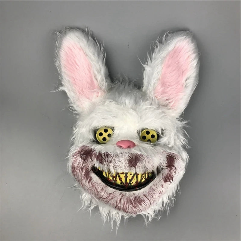 Masque Halloween LED Lapin & Ours – Déguisement Cosplay Carnaval Adulte