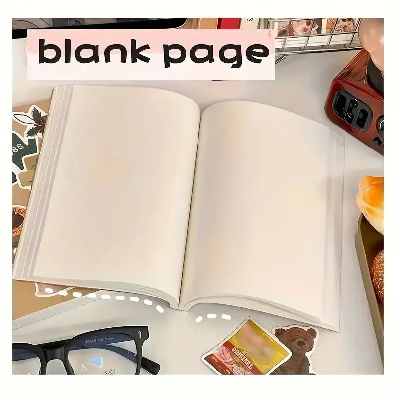 Carnet A5 256 Pages Vierges – Sketchbook & Journal – École & Bureau – Marque Art Farmer
