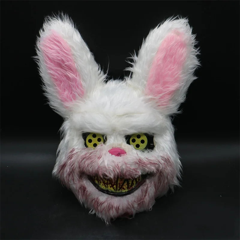 Masque Halloween LED Lapin & Ours – Déguisement Cosplay Carnaval Adulte