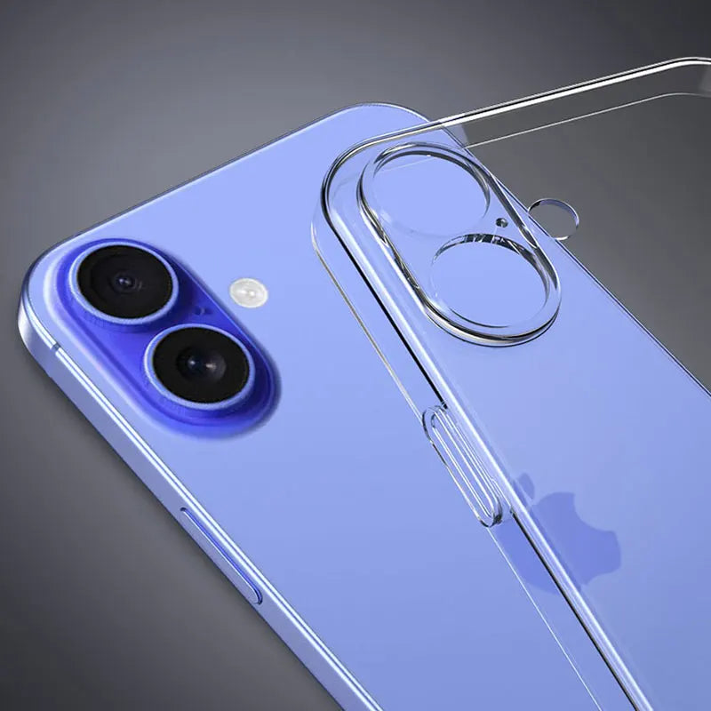 Coque Silicone Transparente iPhone – Souple, Légère, Compatible iPhone 11 à 17 Pro Max