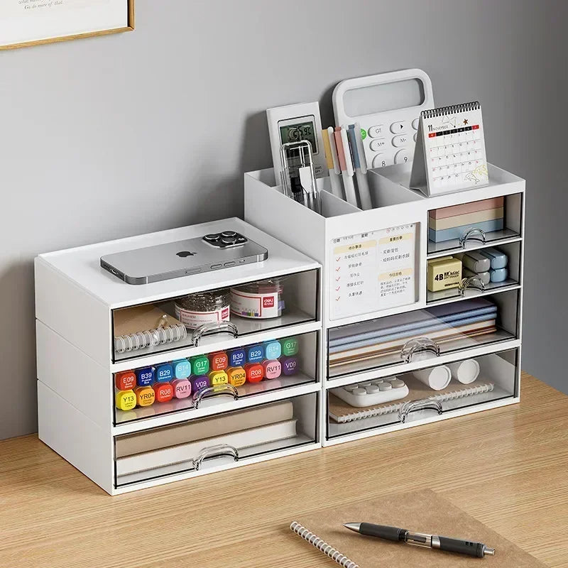 Organisateur de Bureau – Porte-Stylos & Rangement Papeterie, 5 Modèles