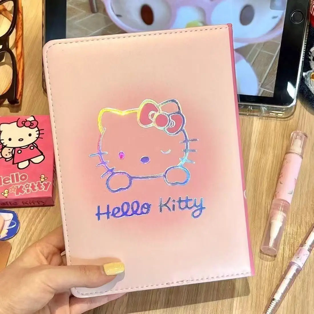 Cahier A6 Hello Kitty – Journal Étudiant Kawaii – Pages à Colorier – Papeterie Mignonne