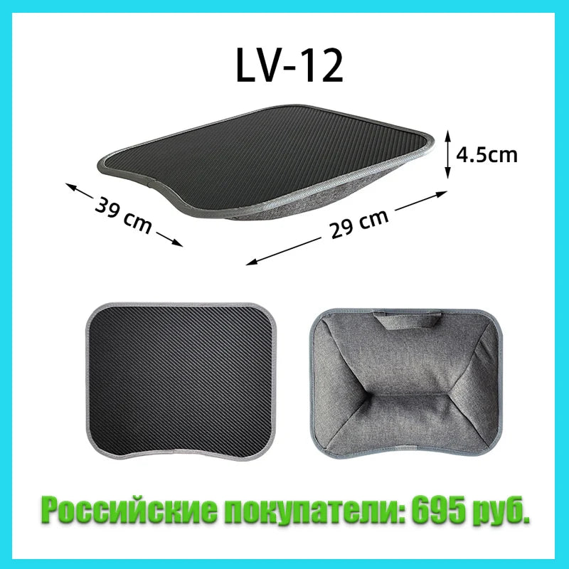 Bureau Laptop Coussin MUMUCC – Table Portable Multifonction, Tapis Souris, Mousse, Plusieurs Coloris
