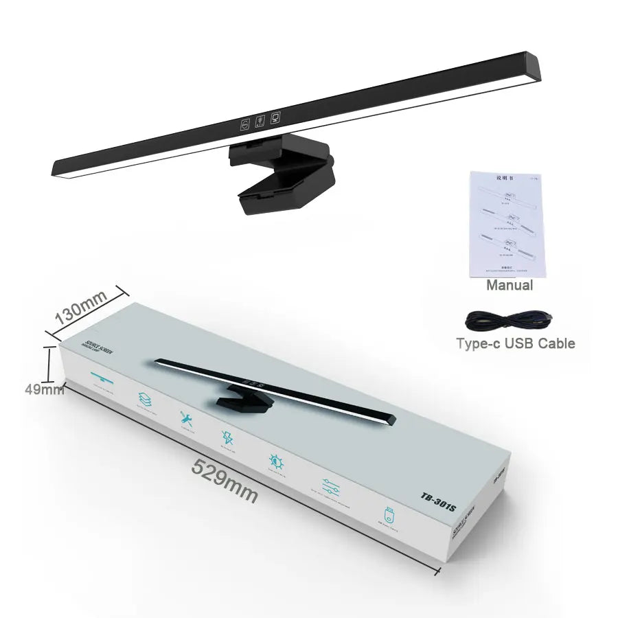 Barre Lumineuse LED pour Écran d'Ordinateur – 50 cm