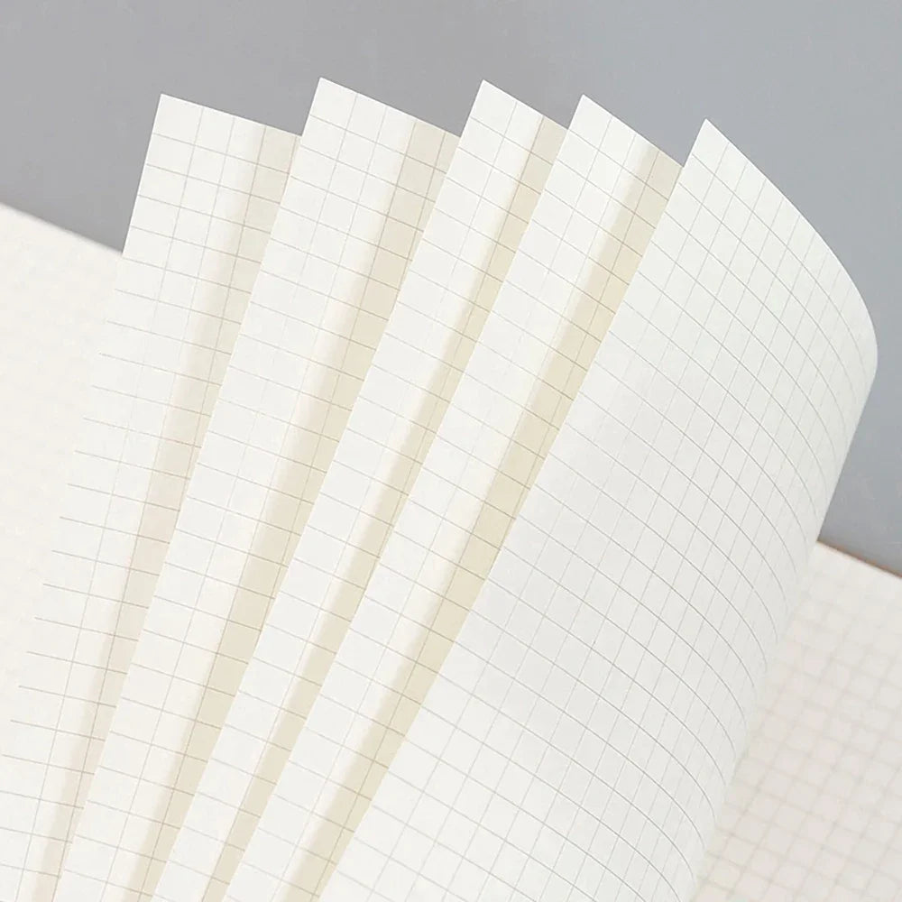 Carnet à Spirale Kraft – A4, A5 ou A6 – Ligné, Pointillés, Grille ou Blanc – Papier 80g