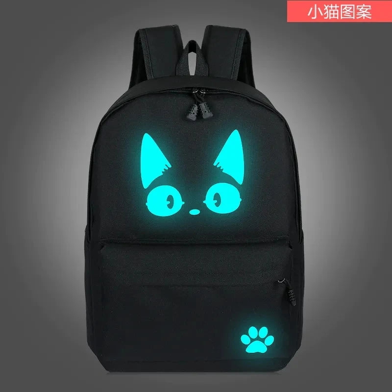 Sac à Dos Scolaire Lumineux – Bandes Réfléchissantes, Unisexe, 6 Motifs