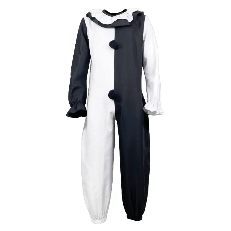 Costume Art the Clown – Déguisement Terrifier Halloween Adulte, Combinaison + Masque