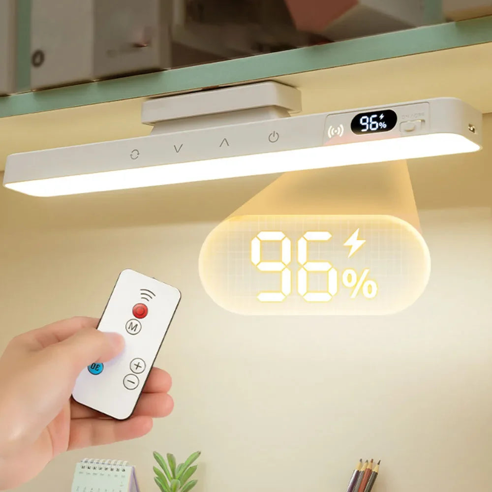 Barre Lumineuse LED Magnétique Rechargeable – Tactile, Affichage Batterie