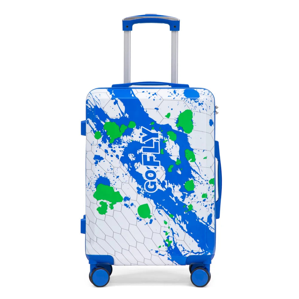 Valise à Roulettes LUVCHAIN – Serrure à Combinaison, ABS+PC, 20 ou 28 Pouces, 4 Coloris