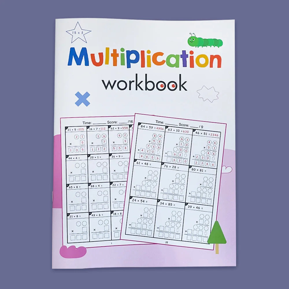 Cahier d’Entraînement Maths – Multiplication & Division, CM1 au CM2, Exercices Progressifs
