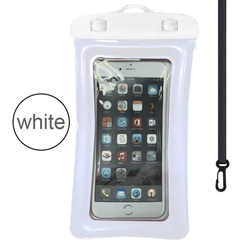 Pochette Étanche Flottante Téléphone IP68 – Airbag Anti-Noyade, Natation Plage Kayak