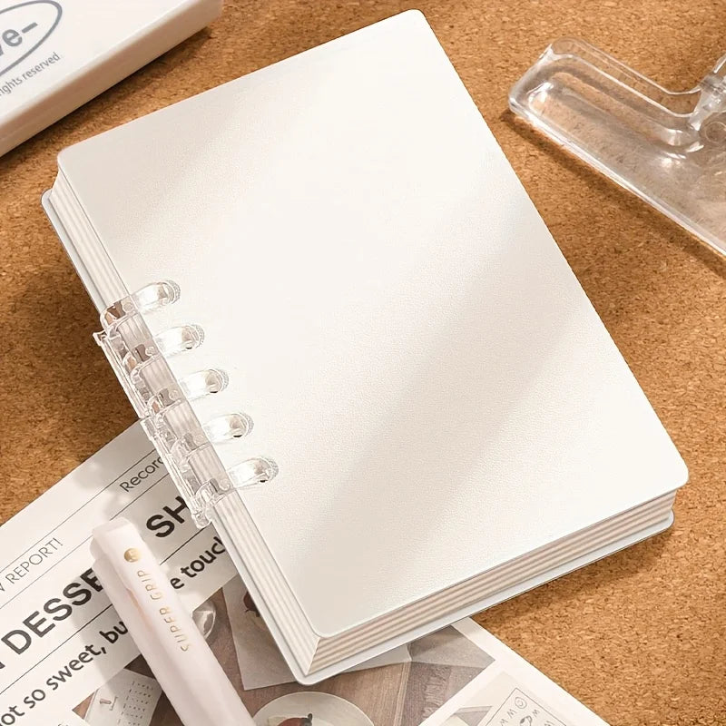 Bloc-Notes Pocket A7 à Feuilles Volantes – 80 Feuilles, Style Rétro Arc-en-Ciel – 6 Couleurs