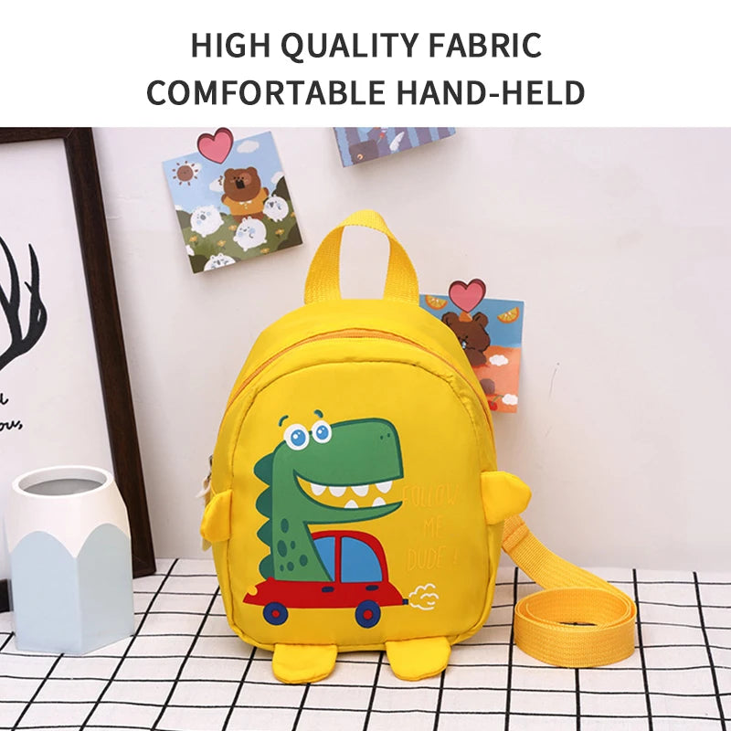 Mini Sac à Dos Dinosaure – Enfant, Anti-Perte, Idéal Maternelle