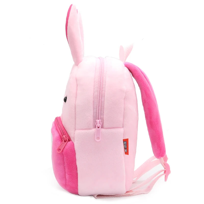 Sac à Dos Lapin en Peluche – Enfant, Idéal Maternelle & Crèche