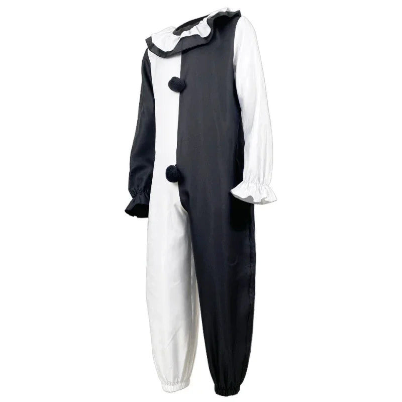 Costume Art the Clown – Déguisement Terrifier Halloween Adulte, Combinaison + Masque