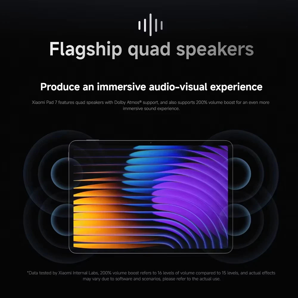 Xiaomi Pad 7 – Version Mondiale, Écran 11,2" 3.2K 144Hz, Snapdragon 7+ Gen 3, Batterie 8850mAh