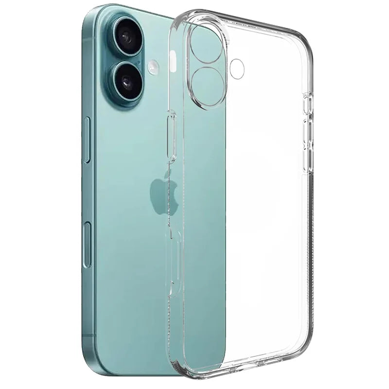 Coque Silicone Transparente iPhone – Souple, Légère, Compatible iPhone 11 à 17 Pro Max