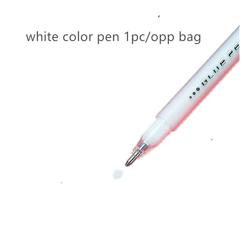 Stylo Colle Solide Kawaii – 5 Coloris, Séchage Rapide, Enfants, École & Scrapbooking