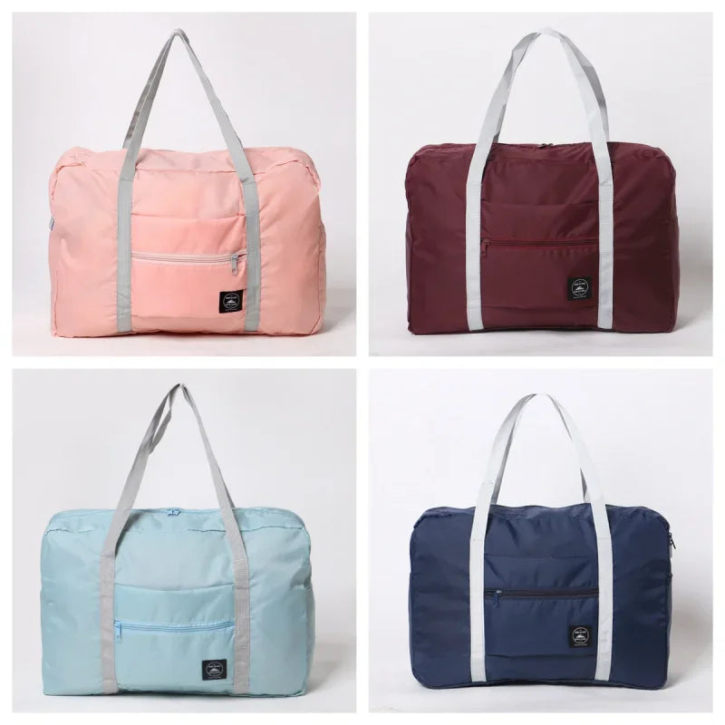 Sac de Voyage Pliable 25L – Nylon Léger, Cabine, Week-end & Sport Femme