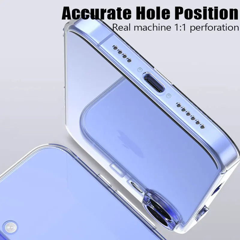 Coque Silicone Transparente iPhone – Souple, Légère, Compatible iPhone 11 à 17 Pro Max