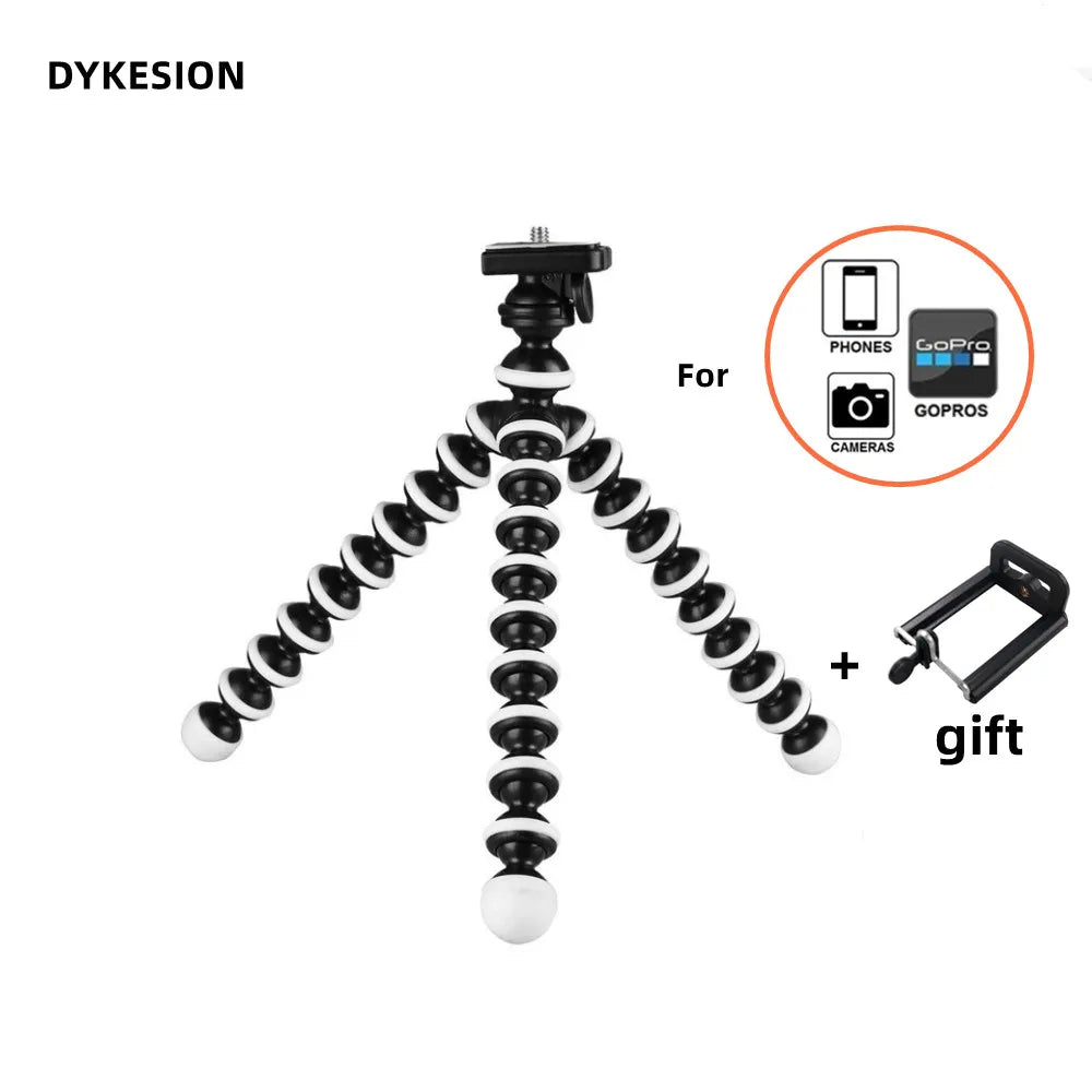 Mini Trépied Flexible Octopus pour Smartphone – Poulpe, Support Universel, Compact & Léger