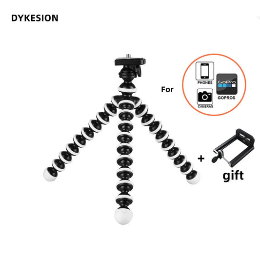 Mini Trépied Flexible Octopus pour Smartphone – Poulpe, Support Universel, Compact & Léger