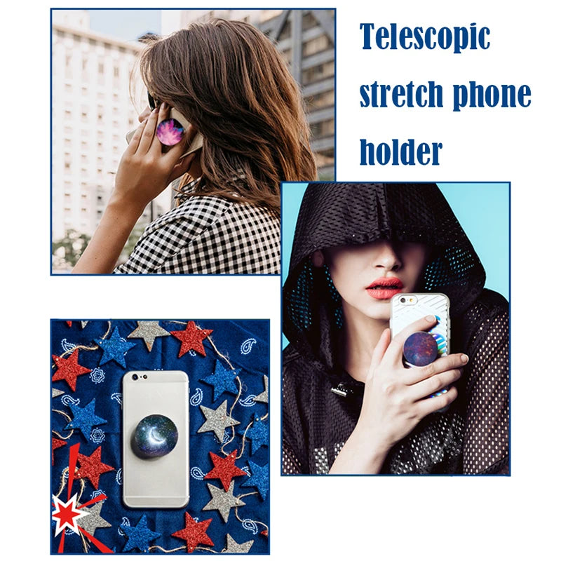 PopSocket Griptok Anneau Support Smartphone – Compatible iPhone & Huawei, Motifs