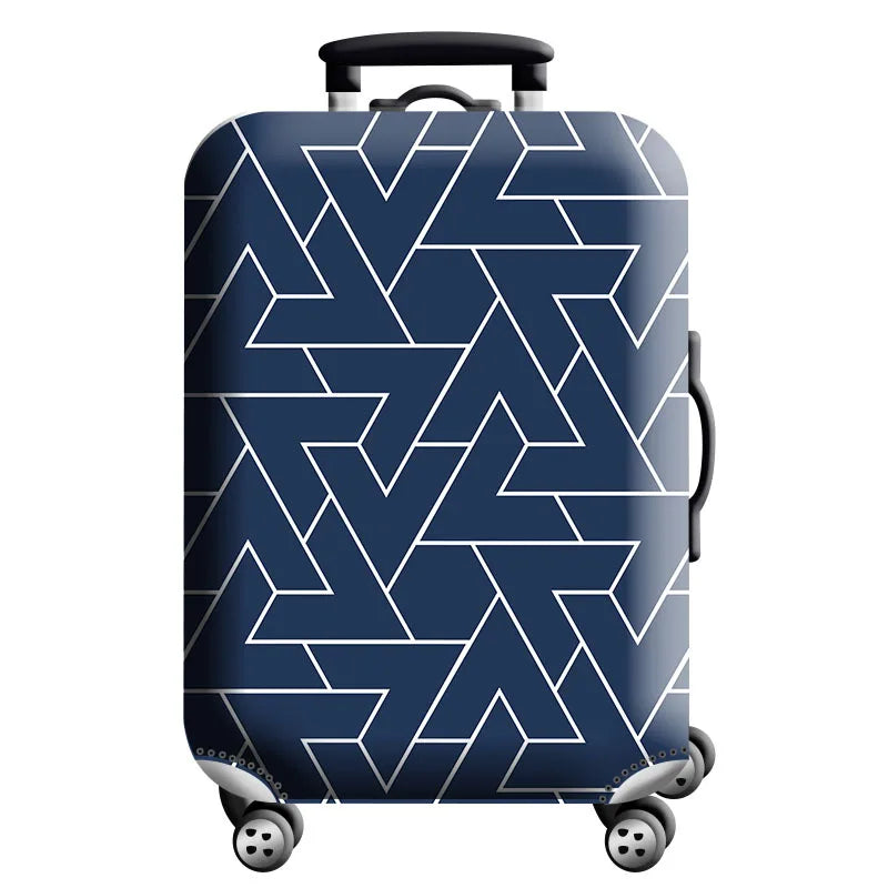Housse de Protection Valise – Tissu Élastique Lavable, Anti-Rayures, 29 Motifs, Tailles S à XL