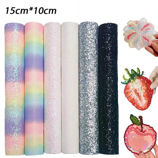 Feuilles Pailletées pour Perles à Repasser – Lot de 6