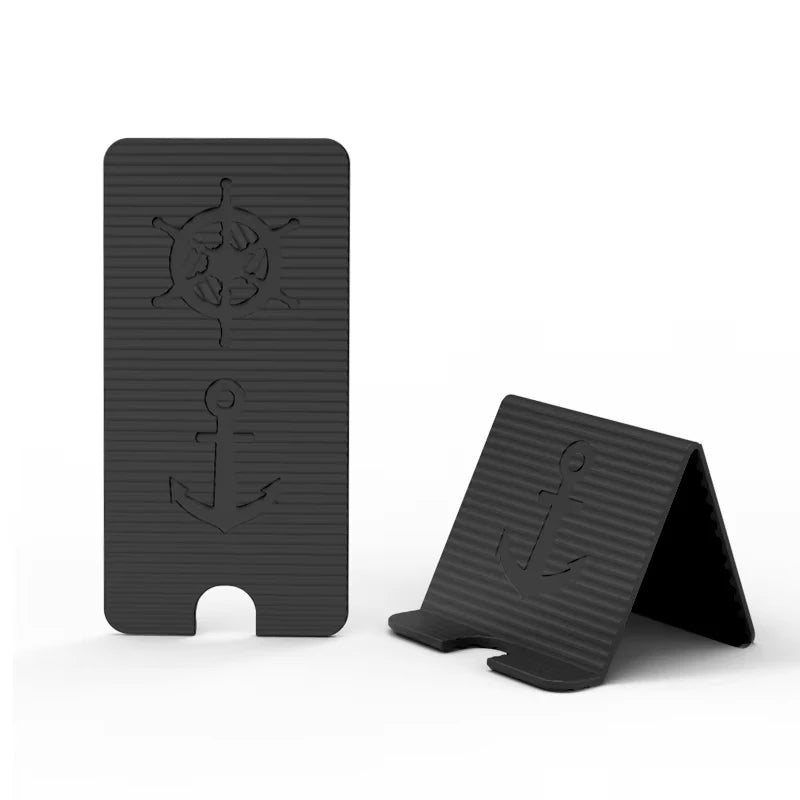 Support Téléphone & Tablette Pliable en Silicone – Universel – Bureau & Voyage – 4 Coloris