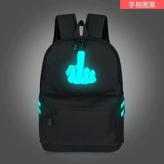 Sac à Dos Scolaire Lumineux – Bandes Réfléchissantes, Unisexe, 6 Motifs