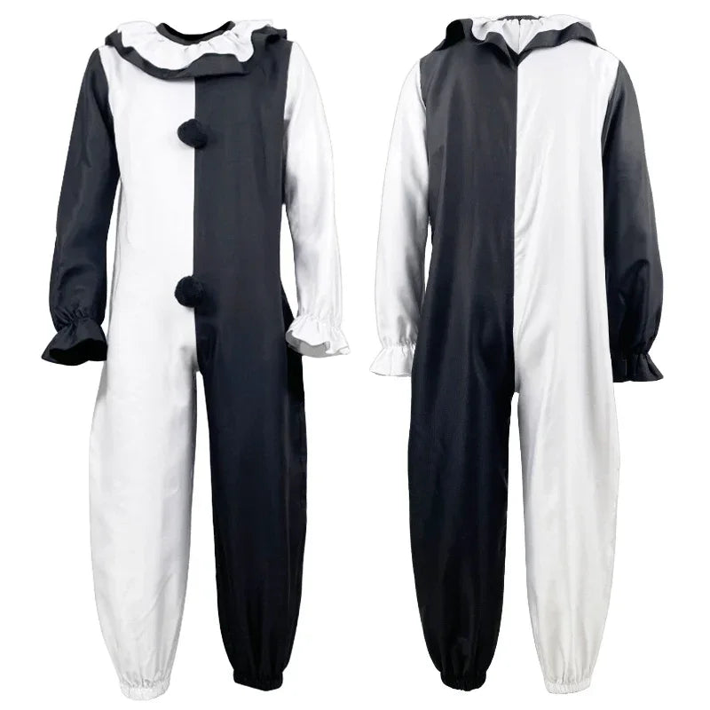 Costume Art the Clown – Déguisement Terrifier Halloween Adulte, Combinaison + Masque