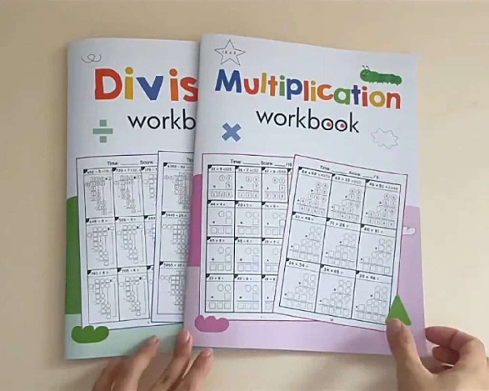Cahier d’Entraînement Maths – Multiplication & Division, CM1 au CM2, Exercices Progressifs