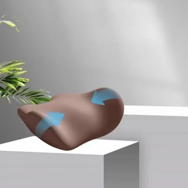 Coussin Lombaire en Mousse à Mémoire de Forme – 40x40cm, Confort Bureau & Maison, 5 Couleurs